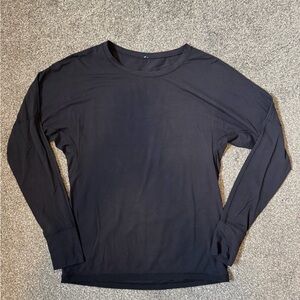 lululemon athletica Black Long Sleeve Tee